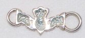 Claddagh charm from the Convertibles collection makes a great gift idea or self purchase. The back is also nicely finished.